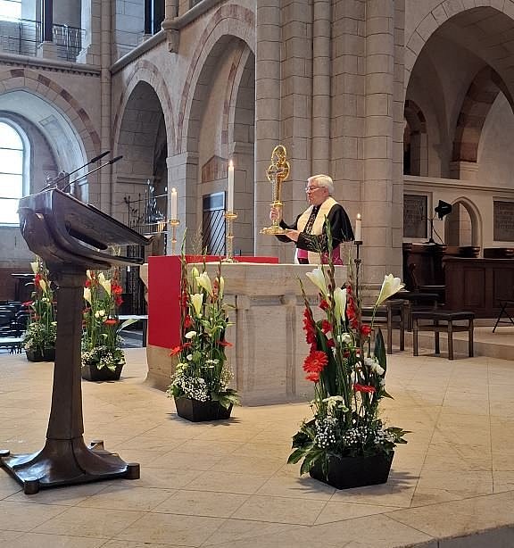 Ökomenisches Mittagsgebet beim Kreuzfest