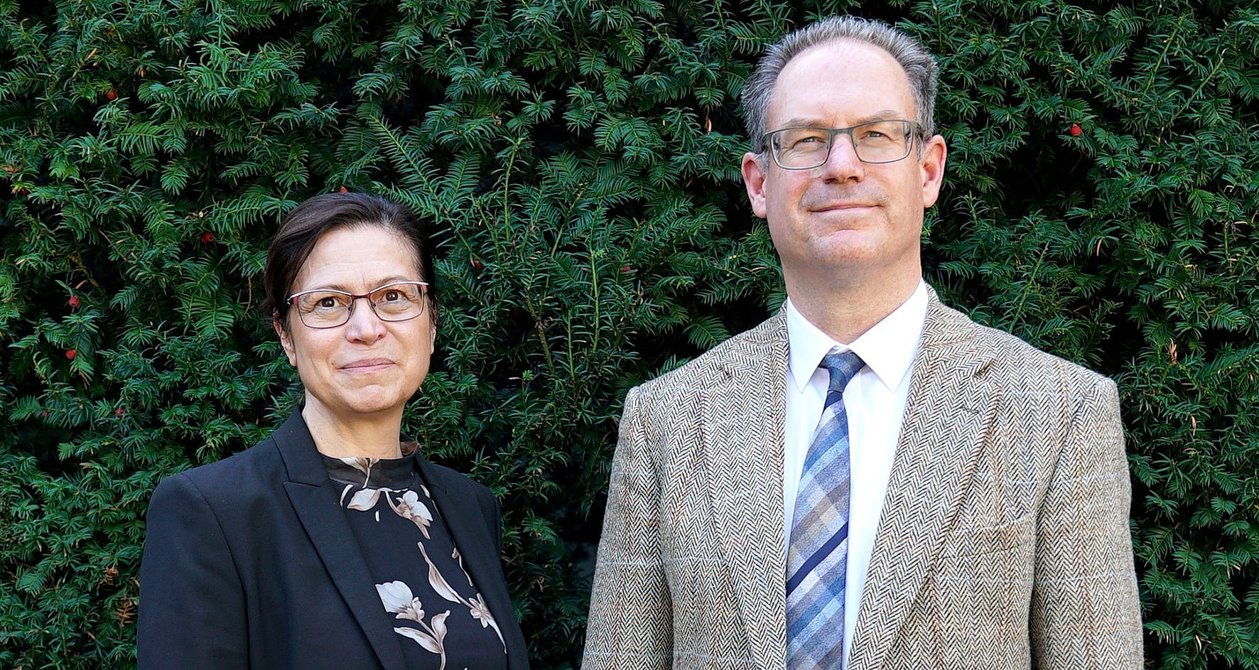 Silke Krause (links) und Peter Platen 